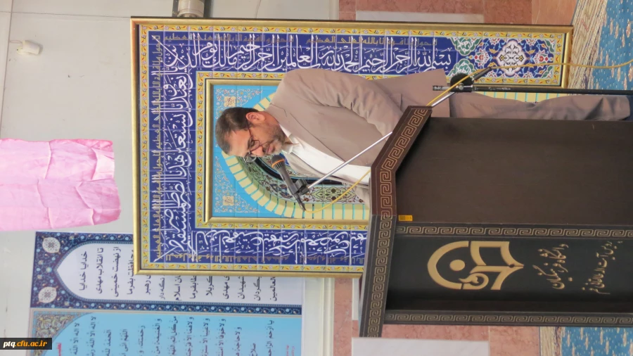 مراسم تجلیل از همکاران پیشکسوت پردیس آیت الله طالقانی قم 2