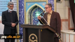 مراسم تجلیل از همکاران پیشکسوت پردیس آیت الله طالقانی قم 4