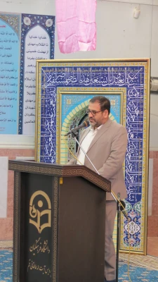 مراسم تجلیل از همکاران پیشکسوت پردیس آیت الله طالقانی قم 7