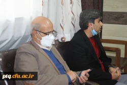 بازدید جناب آقای چناری میرکل امور مالی دانشگاه فرهنگیان از پروژه های تکمیل شده ودر حال اجرای پردیس آیت الله طالقانی قم 4