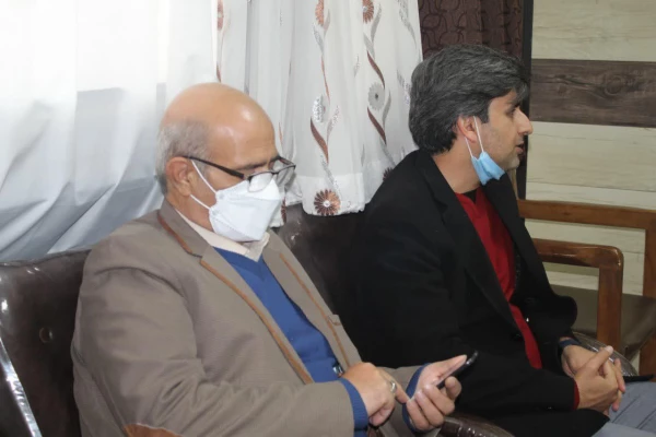 بازدید جناب آقای چناری میرکل امور مالی دانشگاه فرهنگیان از پروژه های تکمیل شده ودر حال اجرای پردیس آیت الله طالقانی قم 4