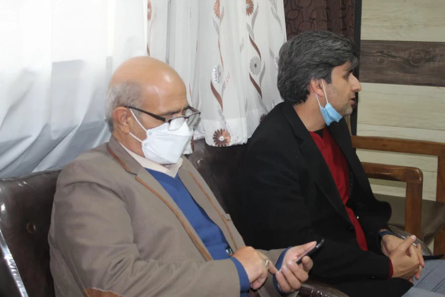 بازدید جناب آقای چناری میرکل امور مالی دانشگاه فرهنگیان از پروژه های تکمیل شده ودر حال اجرای پردیس آیت الله طالقانی قم 4