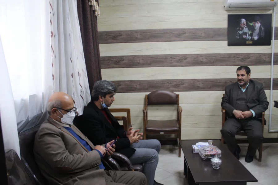 بازدید جناب آقای چناری میرکل امور مالی دانشگاه فرهنگیان از پروژه های تکمیل شده ودر حال اجرای پردیس آیت الله طالقانی قم 5