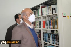 بازدید جناب آقای چناری میرکل امور مالی دانشگاه فرهنگیان از پروژه های تکمیل شده ودر حال اجرای پردیس آیت الله طالقانی قم 6