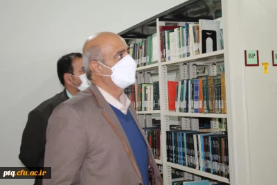 بازدید جناب آقای چناری میرکل امور مالی دانشگاه فرهنگیان از پروژه های تکمیل شده ودر حال اجرای پردیس آیت الله طالقانی قم