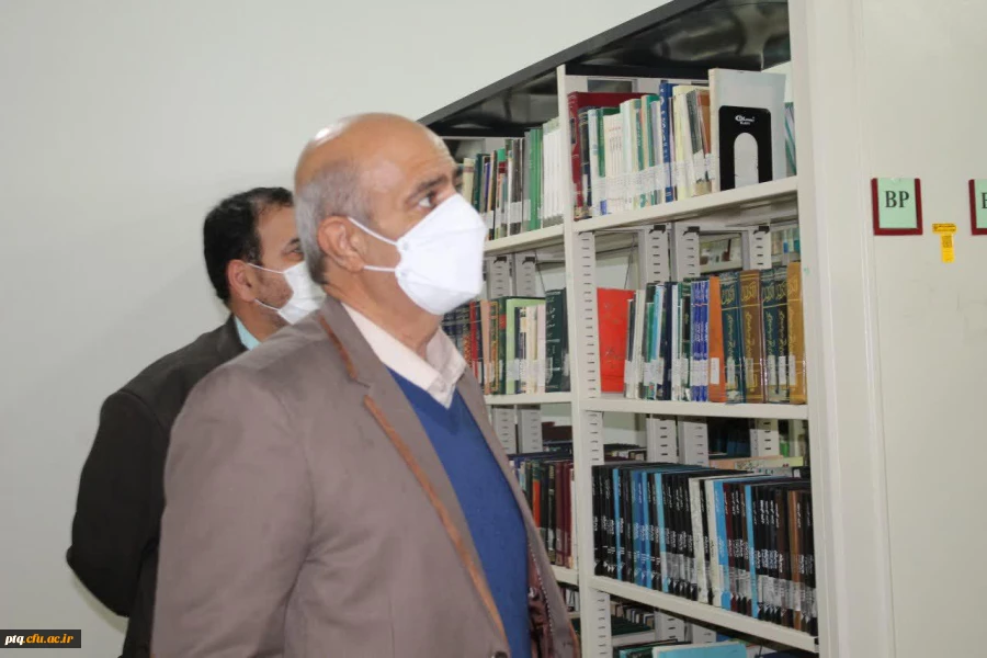 بازدید جناب آقای چناری میرکل امور مالی دانشگاه فرهنگیان از پروژه های تکمیل شده ودر حال اجرای پردیس آیت الله طالقانی قم 6