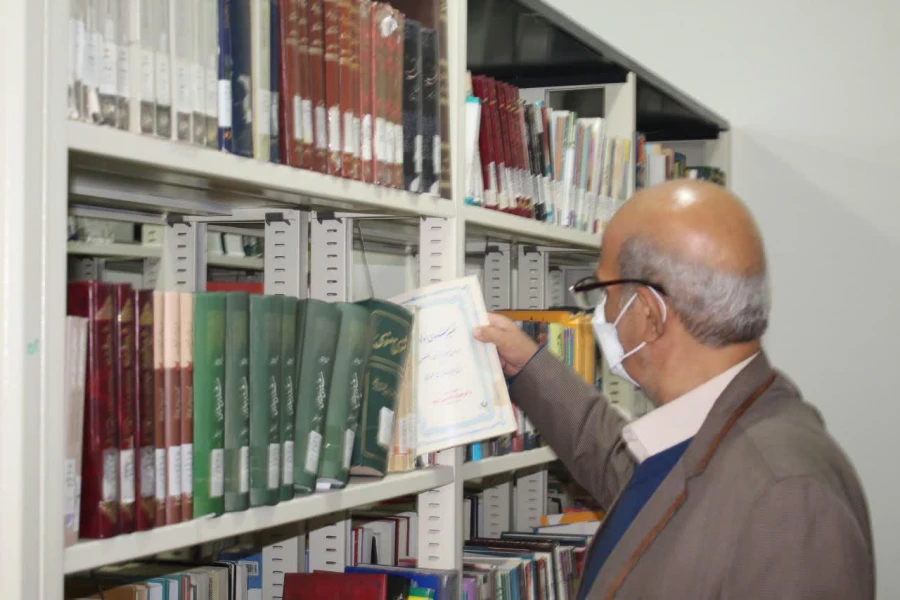 بازدید جناب آقای چناری میرکل امور مالی دانشگاه فرهنگیان از پروژه های تکمیل شده ودر حال اجرای پردیس آیت الله طالقانی قم 7