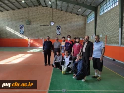 بازدید معاونت توسعه منابع و امور دانشجویی و همکاران از ورزش کارکنان پردیس آیت الله طالقانی.
۱۴۰۰/۹/۳ چهارشنبه 4