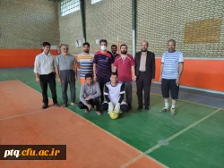 بازدید معاونت توسعه منابع و امور دانشجویی و همکاران از ورزش کارکنان پردیس آیت الله طالقانی.
۱۴۰۰/۹/۳ چهارشنبه 6
