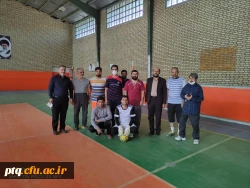 بازدید معاونت توسعه منابع و امور دانشجویی و همکاران از ورزش کارکنان پردیس آیت الله طالقانی.
۱۴۰۰/۹/۳ چهارشنبه 7