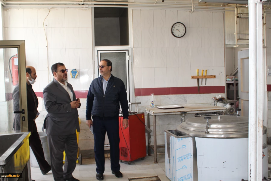 بازدید مدیرکل رفاه و پشتیبانی دانشگاه فرهنگیان 13