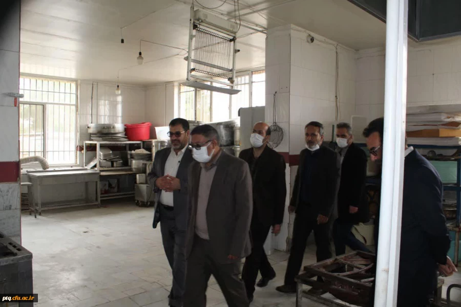 بازدید معاونت محترم دانشجویی دانشگاه فرهنگیان از پروژه های تکمیل شده و در دست احداث پردیس آیت الله طالقانی 5