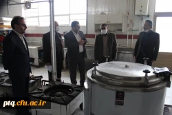 بازدید معاونت محترم دانشجویی دانشگاه فرهنگیان از پروژه های تکمیل شده و در دست احداث پردیس آیت الله طالقانی 6