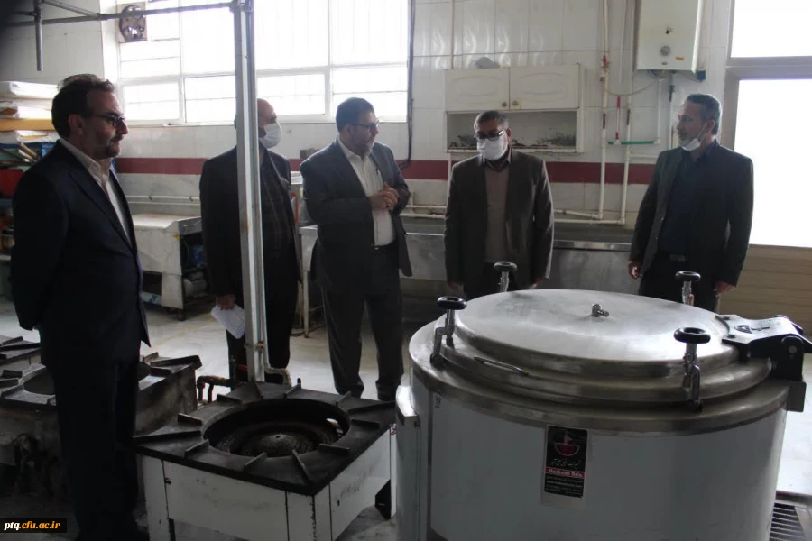 بازدید معاونت محترم دانشجویی دانشگاه فرهنگیان از پروژه های تکمیل شده و در دست احداث پردیس آیت الله طالقانی 6