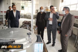 بازدید معاونت محترم دانشجویی دانشگاه فرهنگیان از پروژه های تکمیل شده و در دست احداث پردیس آیت الله طالقانی 7