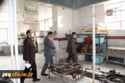 بازدید معاونت محترم دانشجویی دانشگاه فرهنگیان از پروژه های تکمیل شده و در دست احداث پردیس آیت الله طالقانی 11