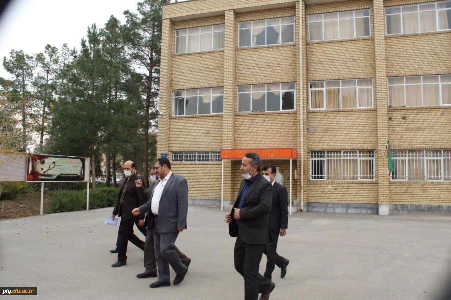 بازدید معاونت محترم دانشجویی دانشگاه فرهنگیان از پروژه های تکمیل شده و در دست احداث پردیس آیت الله طالقانی 37