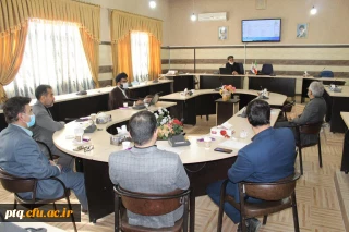 جلسه گروه علوم تربیتی پردیس آیت الله طالقانی دانشگاه فرهنگیان استان قم