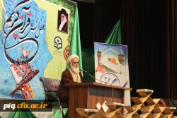 برگزاری محفل انس با قرآن کریم در پردیس آیت الله طالقانی قم 2