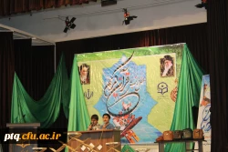 برگزاری محفل انس با قرآن کریم در پردیس آیت الله طالقانی قم 8