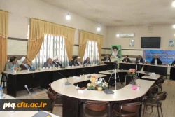 برگزاری اولین نشست مسئولین کانون های بسیج اساتید داشگاههای استان قم در پردیس آیت الله طالقانی در سال 1401 2