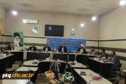 برگزاری اولین نشست مسئولین کانون های بسیج اساتید داشگاههای استان قم در پردیس آیت الله طالقانی در سال 1401 4