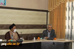 برگزاری اولین نشست مسئولین کانون های بسیج اساتید داشگاههای استان قم در پردیس آیت الله طالقانی در سال 1401 5