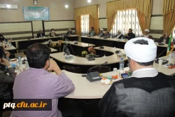 برگزاری اولین نشست مسئولین کانون های بسیج اساتید داشگاههای استان قم در پردیس آیت الله طالقانی در سال 1401 7