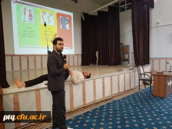 برگزاری کارگاه آموزشی حرکات اصلاحی وپیشگیری از آسیب ها درهفته سلامت 4