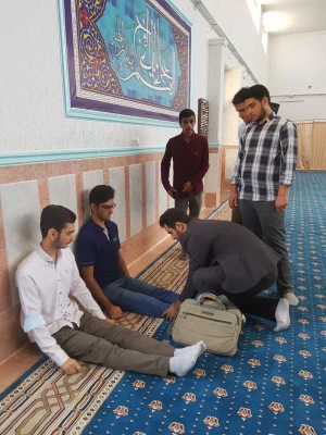 برگزاری کارگاه آموزشی حرکات اصلاحی وپیشگیری از آسیب ها درهفته سلامت 6