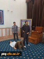 برگزاری کارگاه آموزشی حرکات اصلاحی وپیشگیری از آسیب ها درهفته سلامت 14