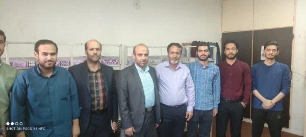 بازدید معاونت توسعه منابع و امور دانشجویی پردیس آیت الله طالقانی ره قم و رییس اداره حراست دانشگاه فرهنگیان استان قم از  خوابگاه ها و سلف سرویس های پردیس 5