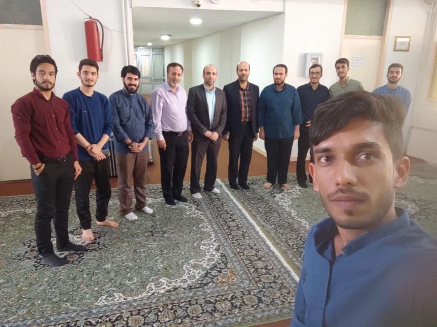 بازدید معاونت توسعه منابع و امور دانشجویی پردیس آیت الله طالقانی ره قم و رییس اداره حراست دانشگاه فرهنگیان استان قم از  خوابگاه ها و سلف سرویس های پردیس 8