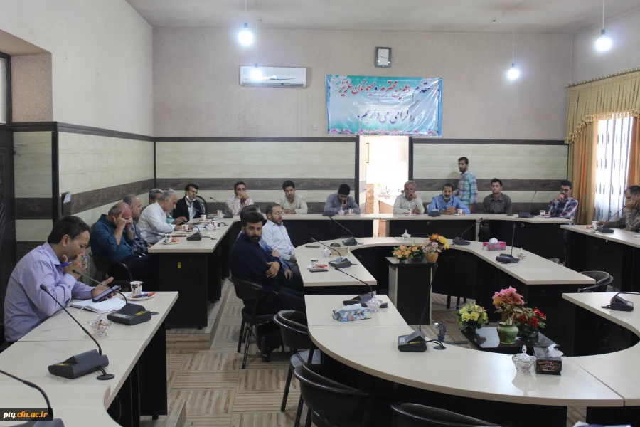 جلسه هماهنگی جهت برگزاری حضوری امتحانات پایان ترم وآماده سازی خوابگاه های دانشگاه 3