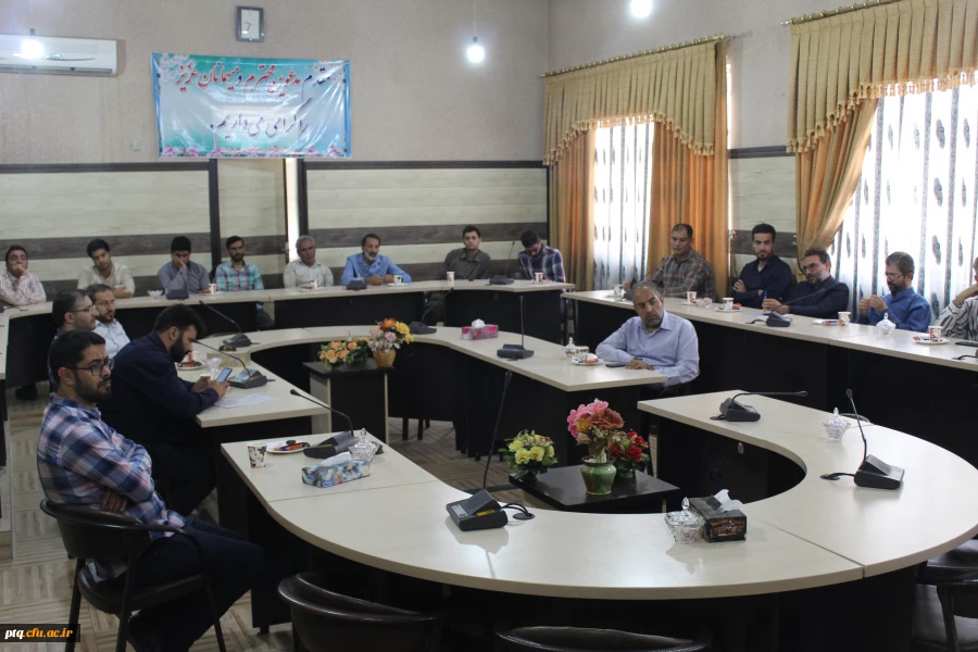 جلسه هماهنگی جهت برگزاری حضوری امتحانات پایان ترم وآماده سازی خوابگاه های دانشگاه 4