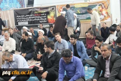 برگزاری مراسم ترحیم زنده یاد علی بحرینی  ومادر محترم خانم دکتر شریفی وبرادر گرامی خانم عمرانی در نماز خانه پردیس آیت الله طالقانی قم 4