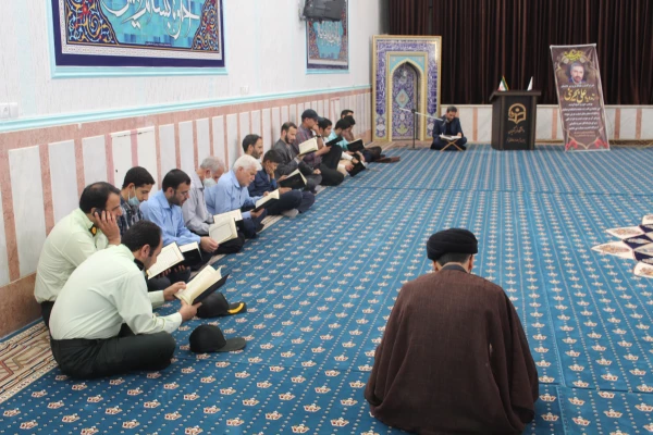 برگزاری مراسم ترحیم زنده یاد علی بحرینی  ومادر محترم خانم دکتر شریفی وبرادر گرامی خانم عمرانی در نماز خانه پردیس آیت الله طالقانی قم 11