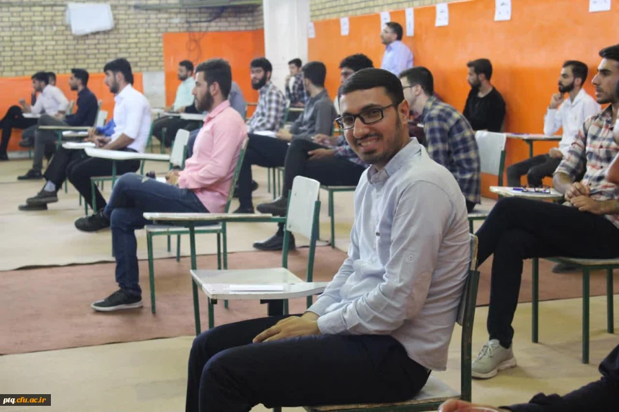 برگزاری اولین آزمون حضوری  پایان ترم دانشجویان پردیس آیت الله طالقانی پس از کرونا درسال 1401 2