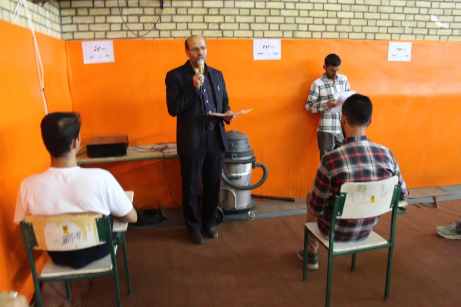 برگزاری اولین آزمون حضوری  پایان ترم دانشجویان پردیس آیت الله طالقانی پس از کرونا درسال 1401 6