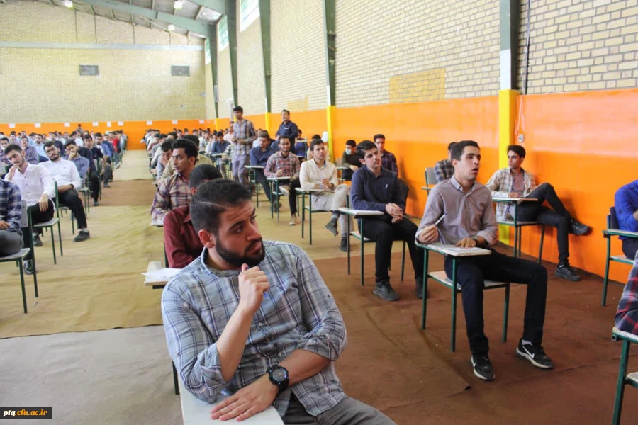 برگزاری اولین آزمون حضوری  پایان ترم دانشجویان پردیس آیت الله طالقانی پس از کرونا درسال 1401 10
