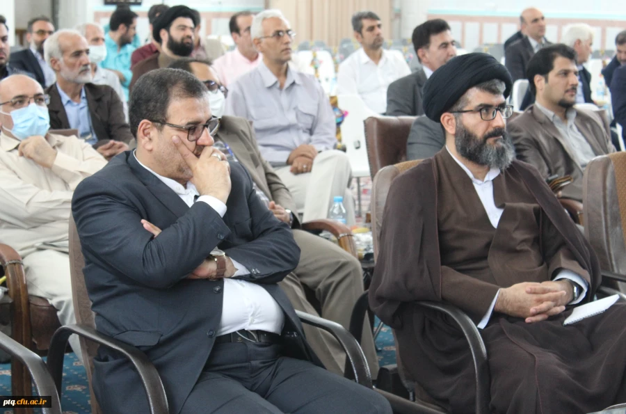 مراسم تکریم و معارفه مدیر امور پردیس های دانشگاه فرهنگیان استان قم 4
