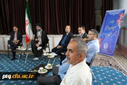 اولین جلسه همگرایی وهم اندیشی مدیریت امور پردیس های دانشگاه فرهنگیان استان قم با کارکنان پردیس آیت الله طالقانی (ره) 3