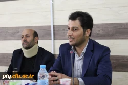  معارفه جناب آقای دکتر توکلی با سمت معاون آموزشی وپژوهش وفرهنگی پردیس آیت الله طالقانی قم
 2