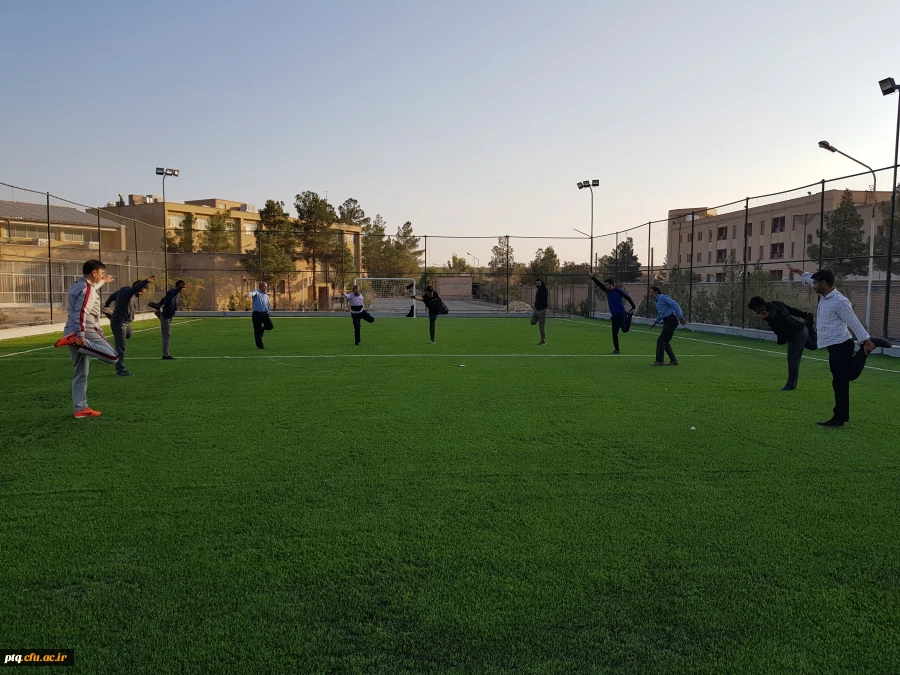 برگزاری ورزشی صبحگاهی کارکنان و دانشجویان پردیس آیت الله طالقانی (ره) 4