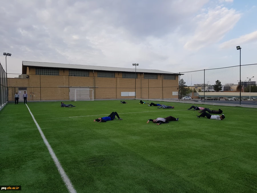 برگزاری ورزشی صبحگاهی کارکنان و دانشجویان پردیس آیت الله طالقانی (ره) 6