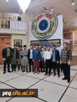 بازدید دانشجو معلمان پردیس آیت الله طالقانی دانشگاه فرهنگیان استان قم از موزه قرآن حرم فاطمی به مناسبت هفته قرآن کریم  2