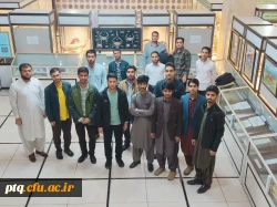 بازدید دانشجو معلمان پردیس آیت الله طالقانی دانشگاه فرهنگیان استان قم از موزه قرآن حرم فاطمی به مناسبت هفته قرآن کریم  4