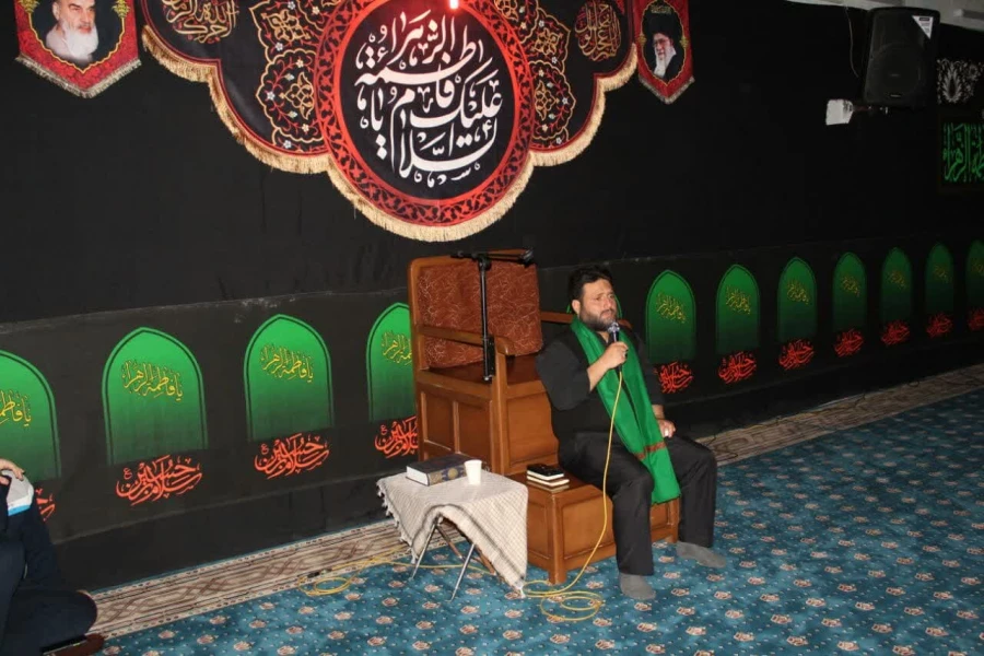 برگزاری مراسم فاطمیه اول در پردیس آیت الله طالقانی(ره) 3
