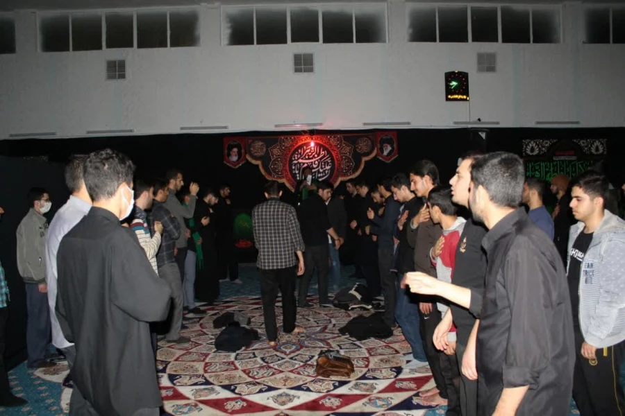 برگزاری مراسم فاطمیه اول در پردیس آیت الله طالقانی(ره) 5