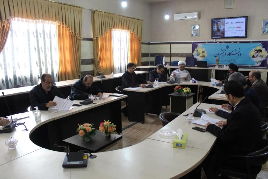 برگزاری جلسه ستاد هماهنگی و تشییع و تدفین شهید گمنام در پردیس 6